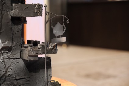 木工用パテを使用して作成